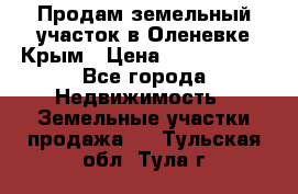 Продам земельный участок в Оленевке Крым › Цена ­ 2 000 000 - Все города Недвижимость » Земельные участки продажа   . Тульская обл.,Тула г.